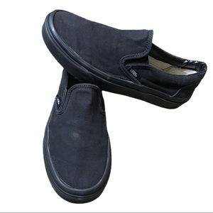 Vans | Unisex Black Slip On